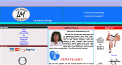 Desktop Screenshot of lmbarrelracing.com